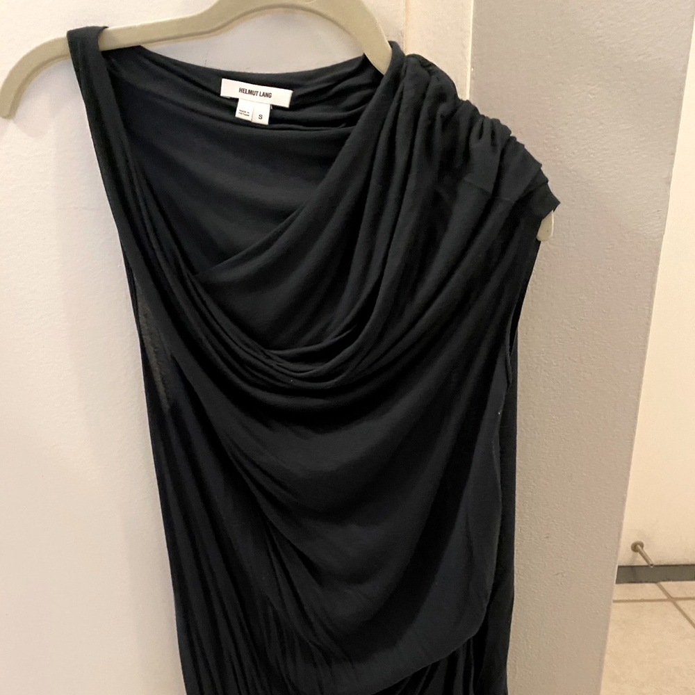 Helmut Lang Draped Tank Size S